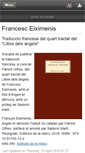 Mobile Screenshot of eiximenis.narpan.net